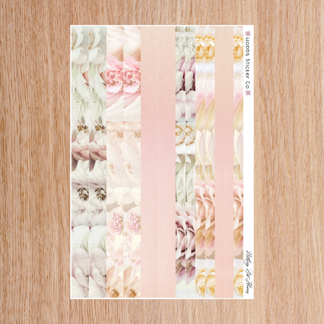 Nothing But Flowers Planner Setup Collection Unbound Regular