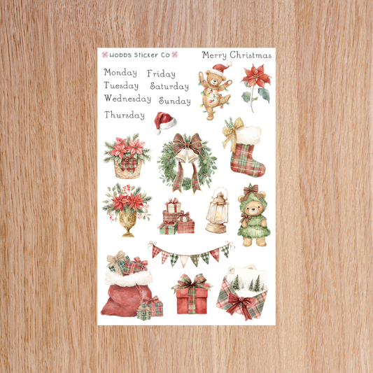 Merry Christmas Journaling Kit 1 Junior