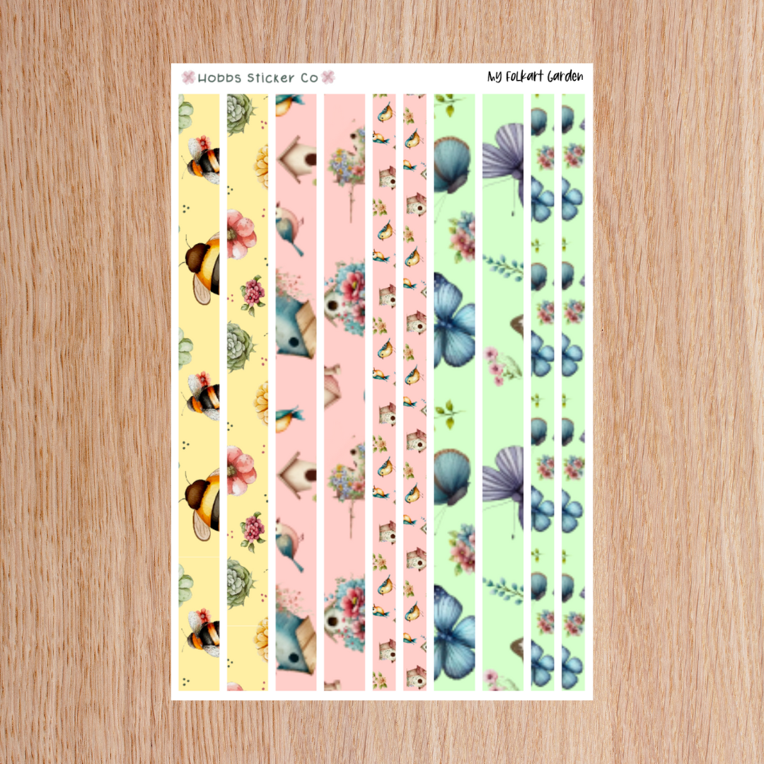 My Folkart Garden Washi Regular