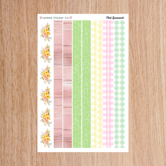 Pink Lemonade Washi Regular