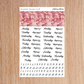 Sakura, Sakura Full 13 Sheet Set Regular Premium Matte