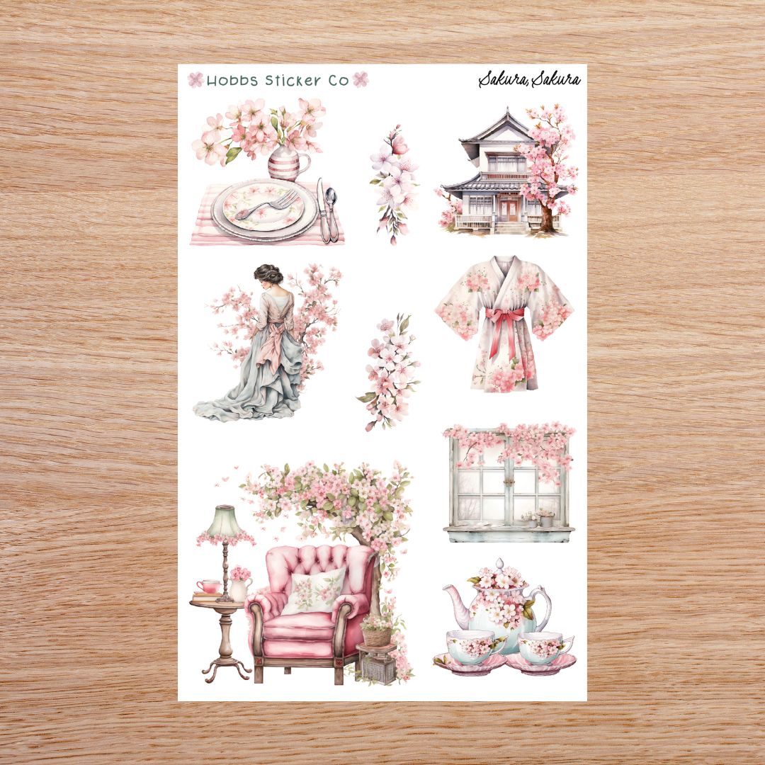 Sakura, Sakura Full 13 Sheet Set Regular Premium Matte