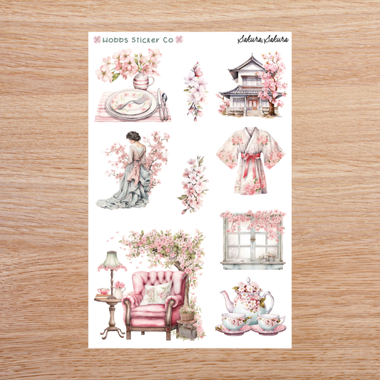 Sakura, Sakura Deco Sheet 1 Regular