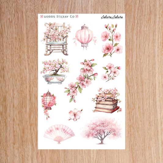 Sakura, Sakura Deco Sheet 2 Regular
