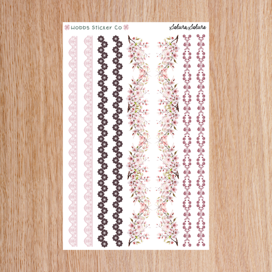 Sakura, Sakura Washi Strips Regular