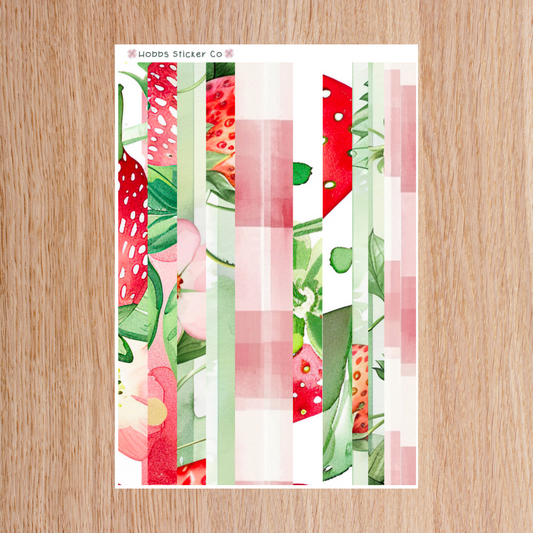 Strawberry Fields Forever Washi Junior