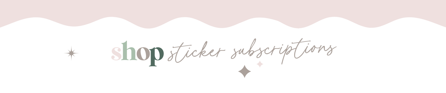 Monthly Sticker Subscription – Hobbs Sticker Co