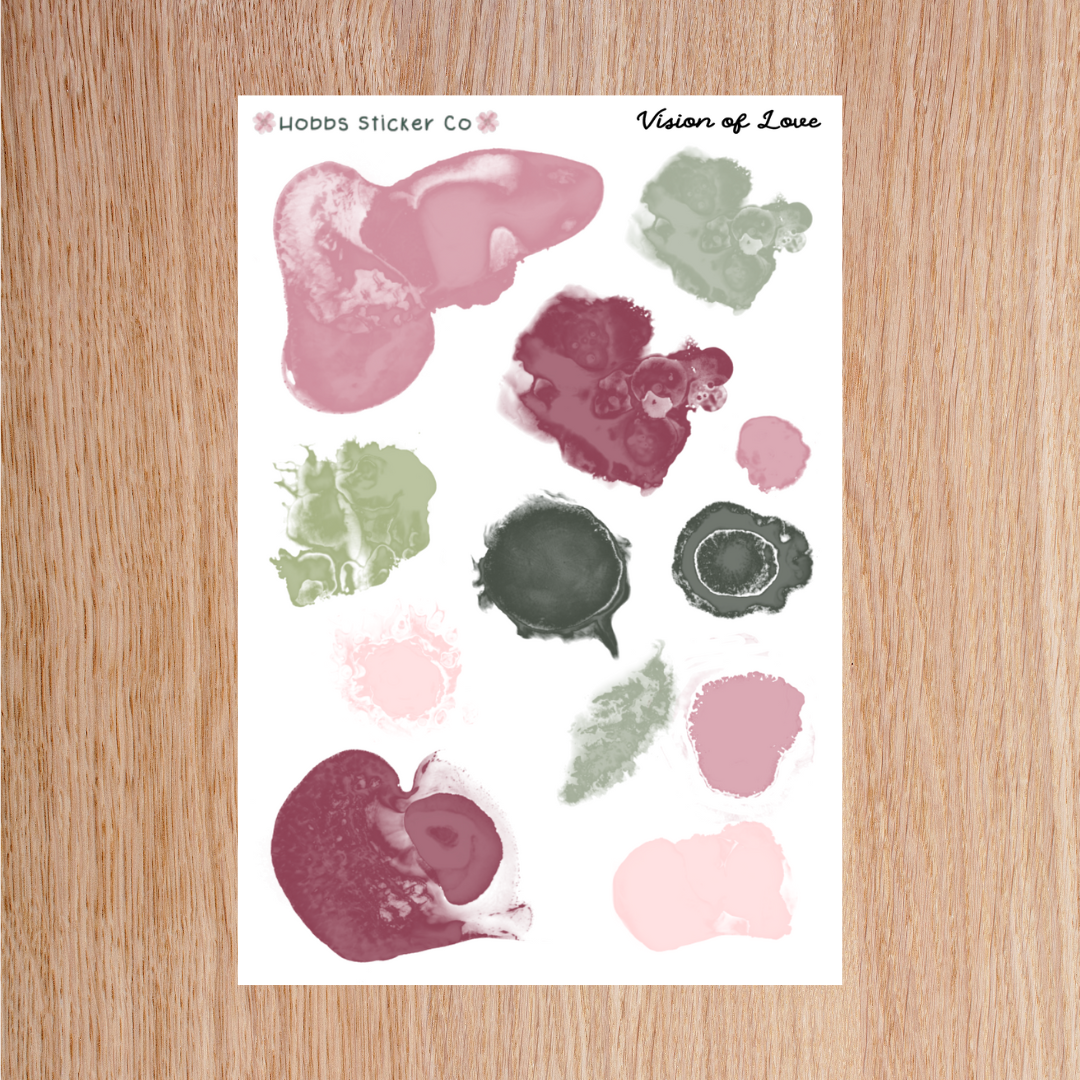Vision of Love Ink Splotches Junior