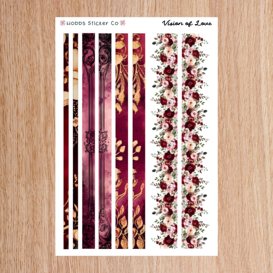 Vision of Love Washi Strips Regular
