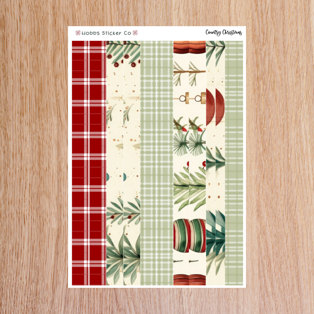 Country Christmas Washi Regular