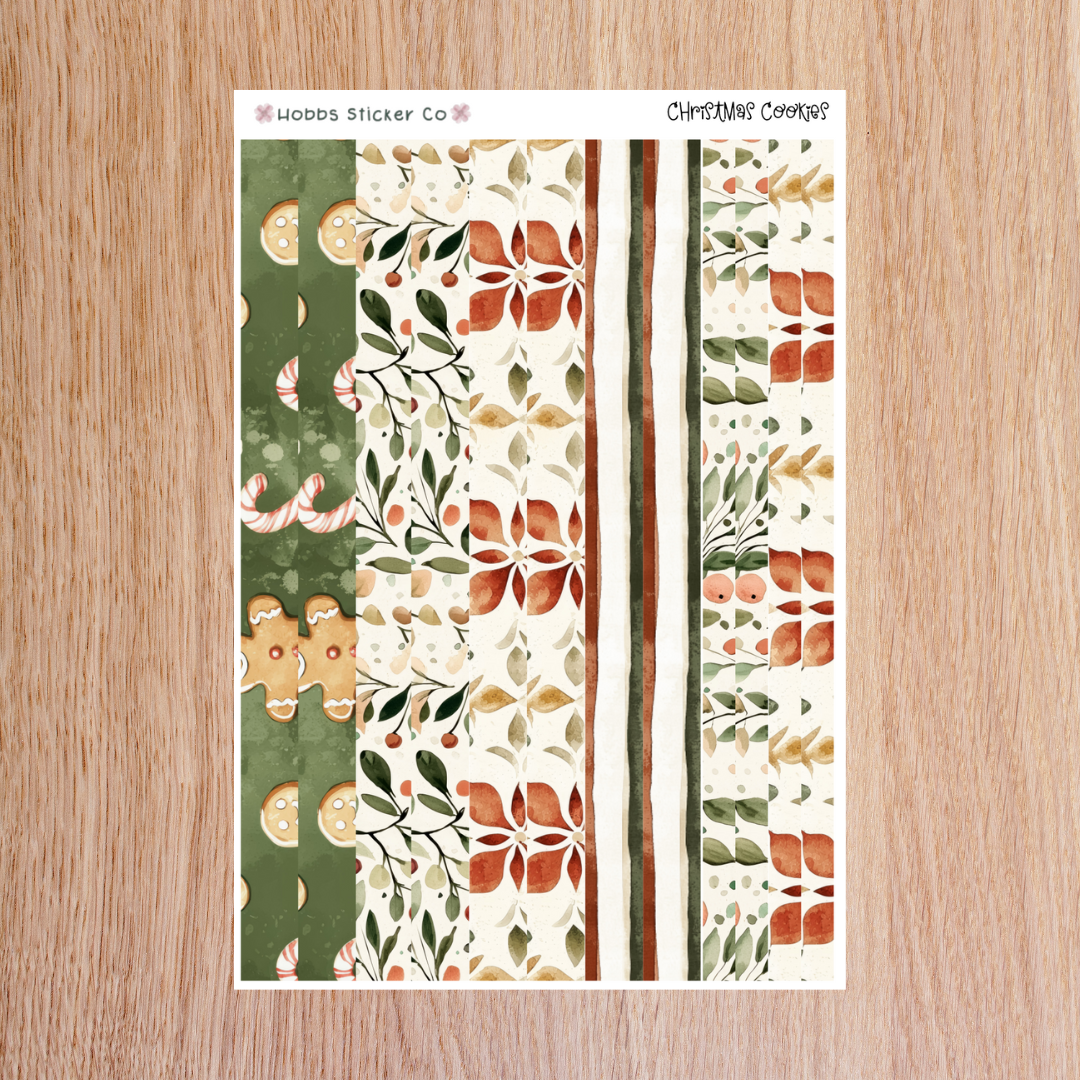 Christmas Cookies Washi Regular