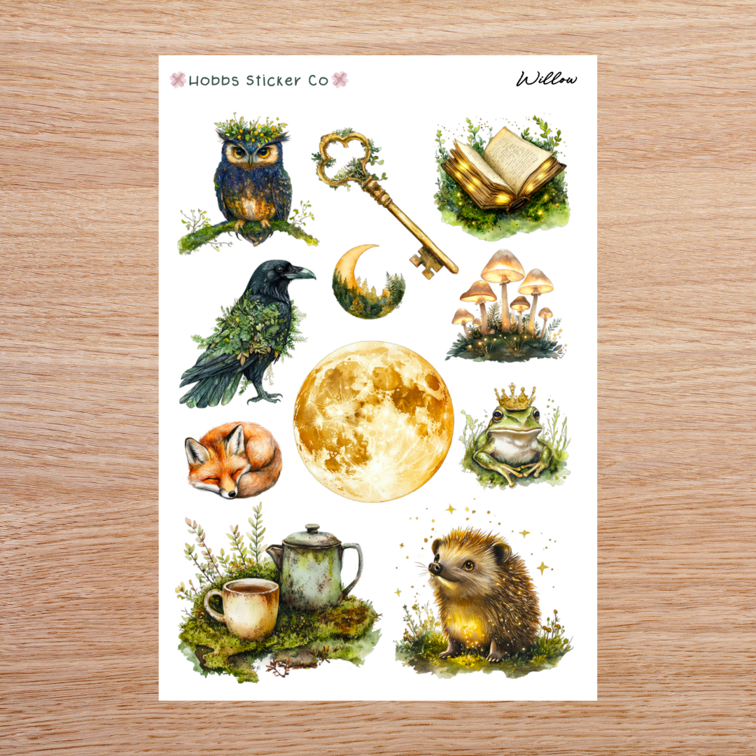 Willow Deco Sheet 1 Junior