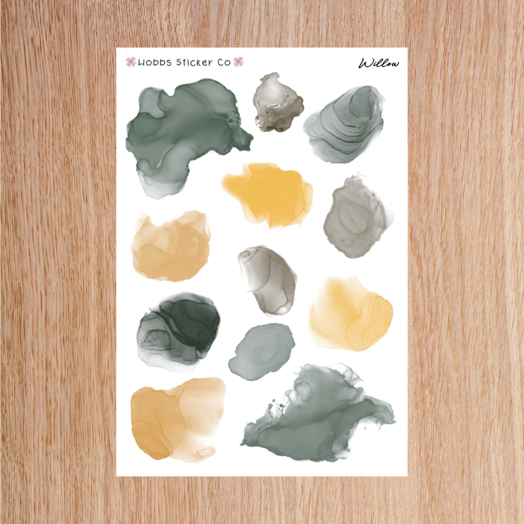 Willow Ink Splotches Regular