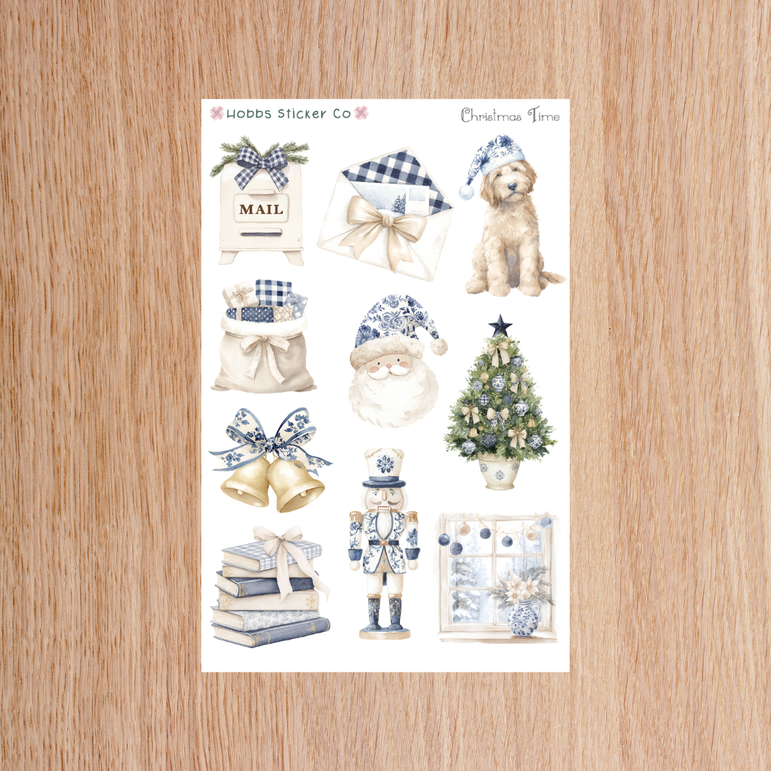 Christmas Time Deco Sheet Regular