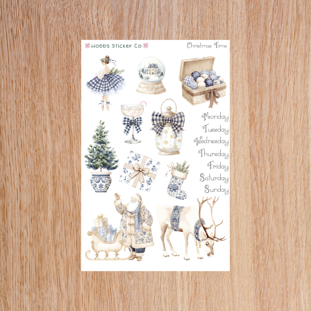 Christmas Time Journaling Kit 1 Junior