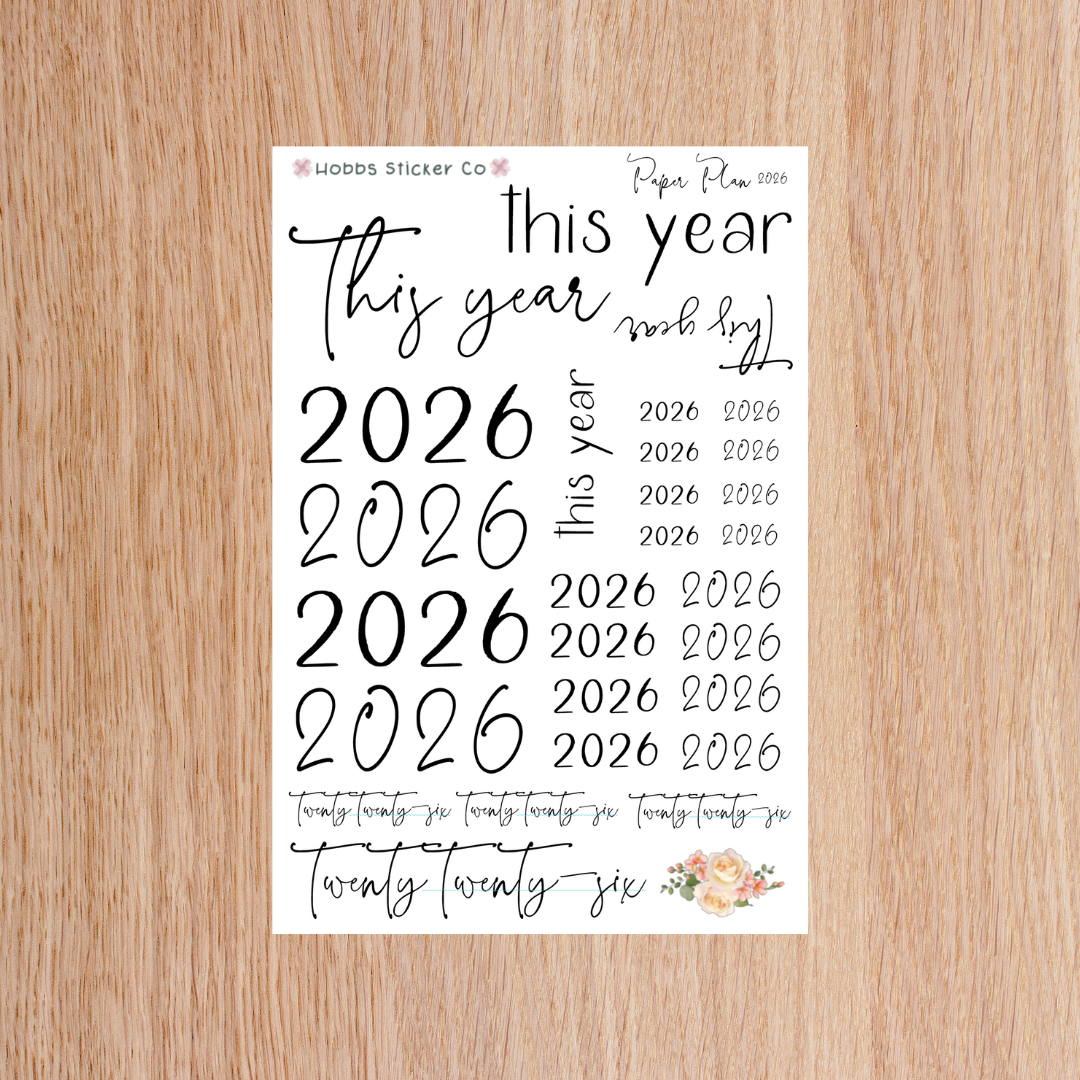 Paper Plan 2.0 Planner Setup Collection Unbound Regular