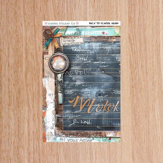 Back to School Again Tearable Washi 2 Regular